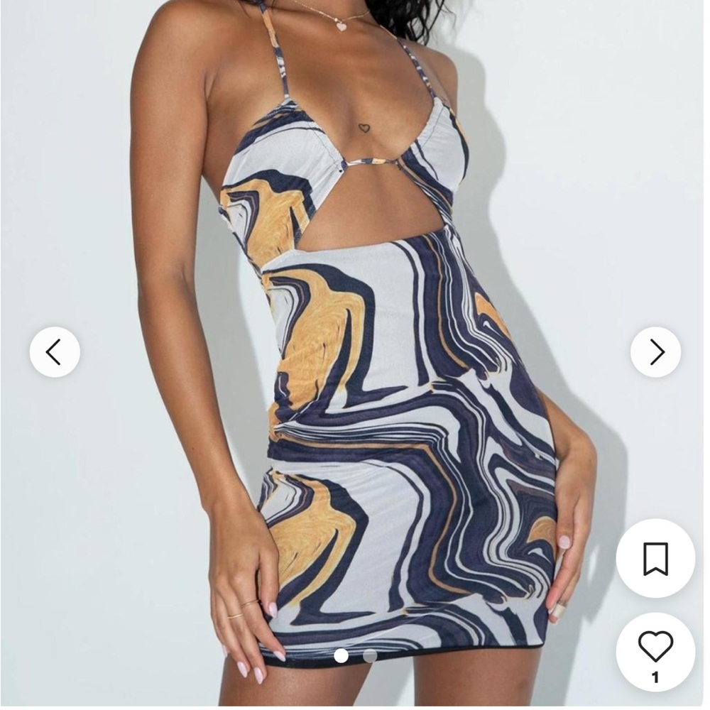 Princess Polly Multi-Colored Mini Dress